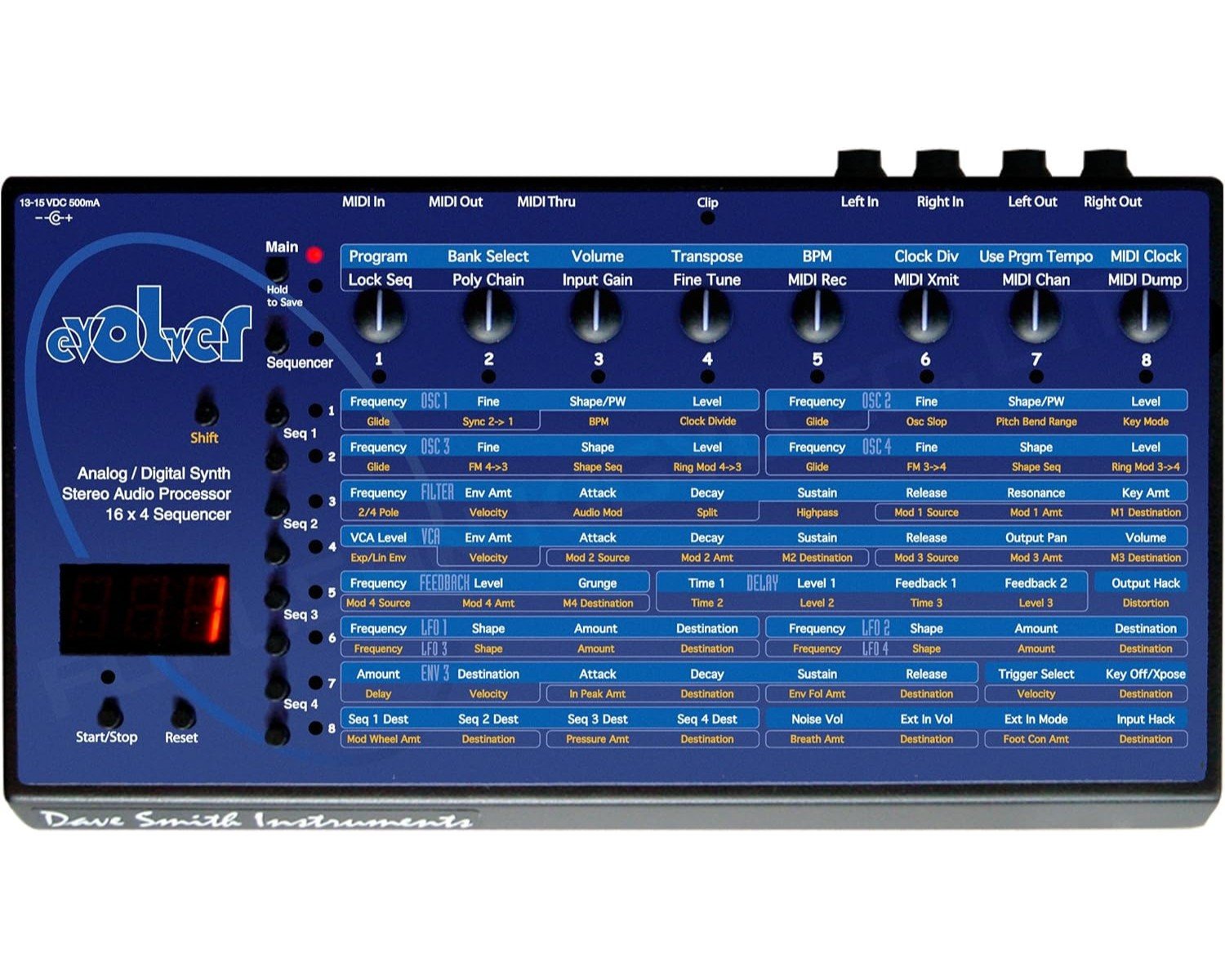 Evolver Tabletop Synthesizer Sound Module